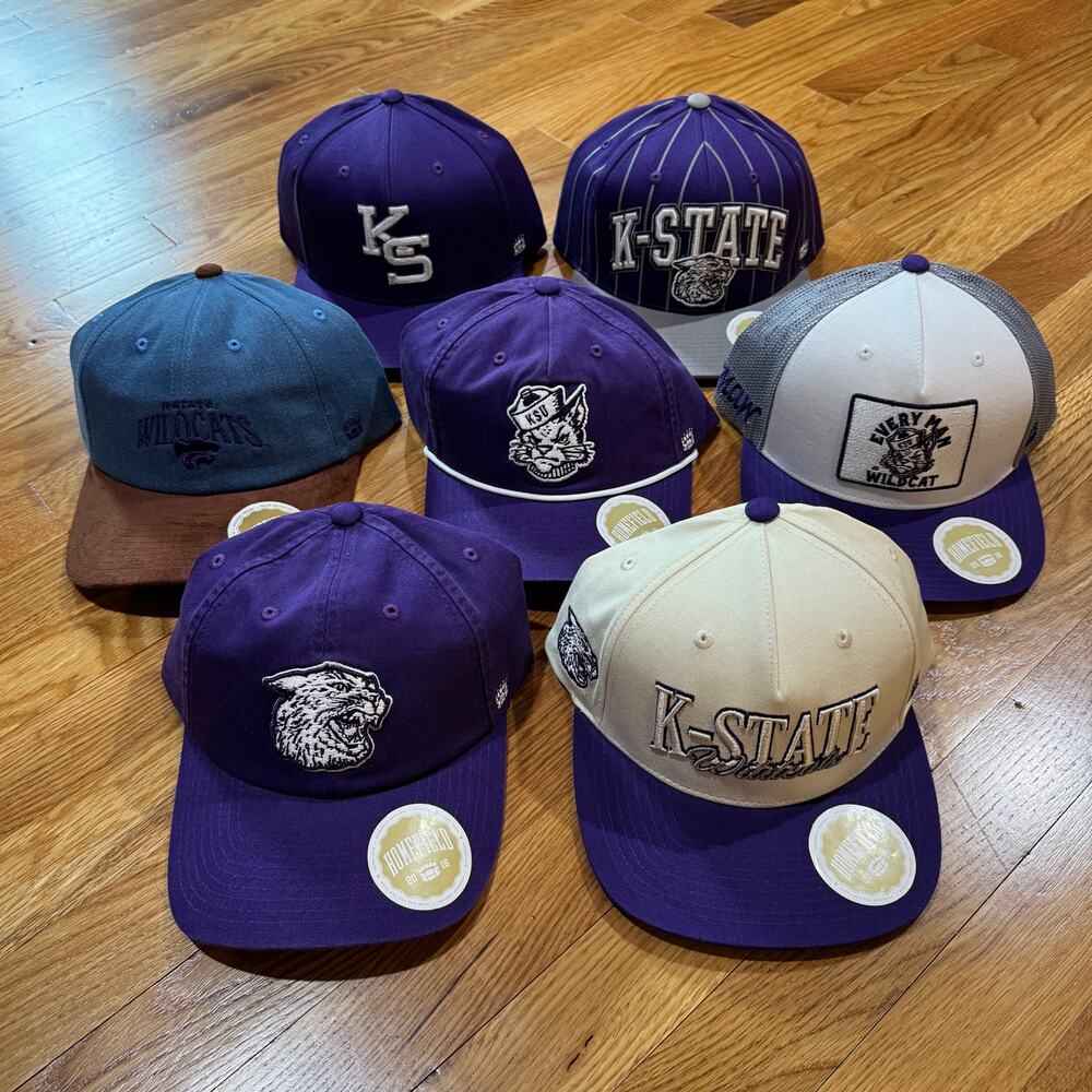 Kansas State Wildcats Homefield 7 Hat Lot Snapbacks Strapbacks New